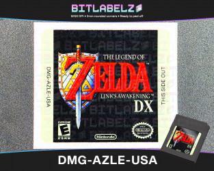 The Legend of Zelda: Link's Awakening DX - Golden Game Boy Label [DMG-AZLE-USA]