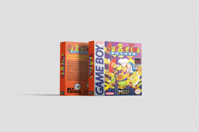Burger Time Deluxe - Game Boy Ersatzbox