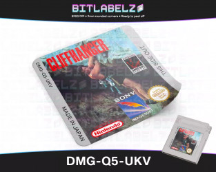 Cliffhanger - Game Boy Label [DMG-Q5-UKV]