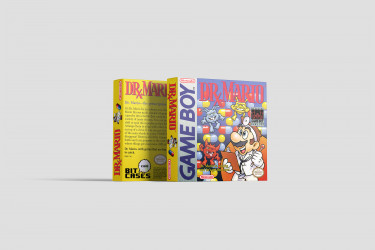 Dr. Mario - Game Boy Replacement Box