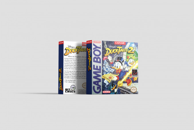 DuckTales 2 - Game Boy Replacement Box