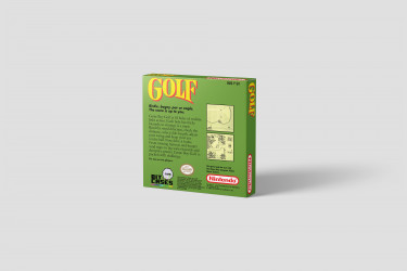 Golf - Game Boy Replacement Box