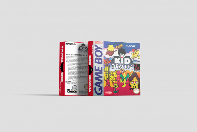 Kid Dracula - Game Boy Ersatzbox