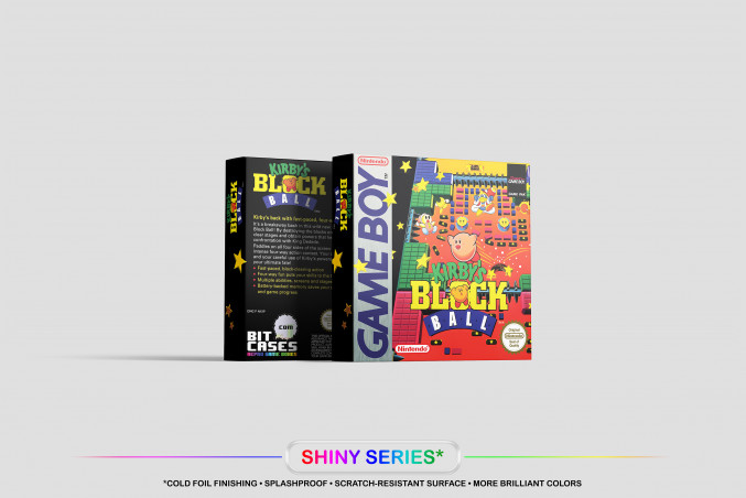 Kirby’s Block Ball - Game Boy Replacement Box