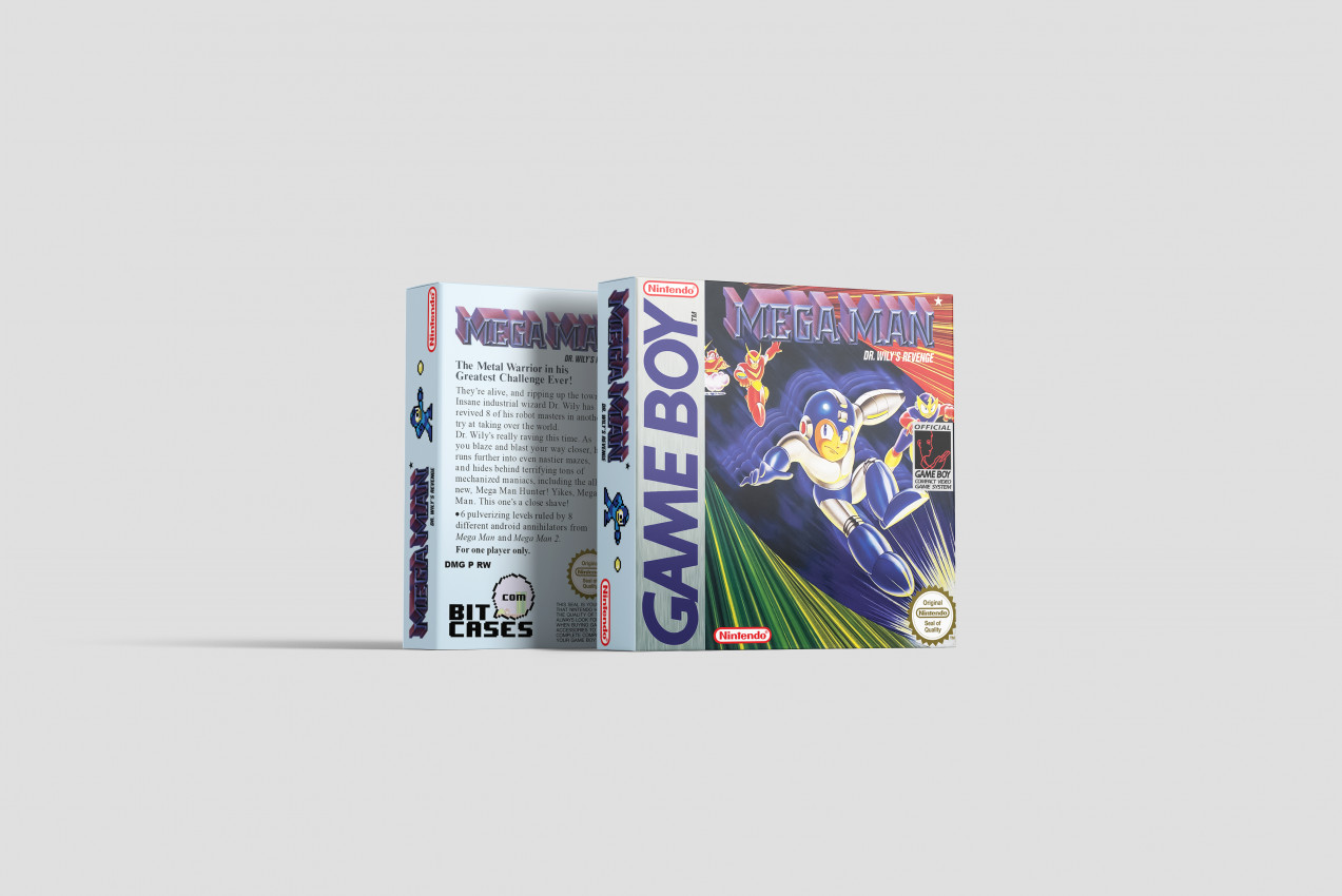 Mega Man: Dr. Wily's Revenge - Game Boy Ersatzbox