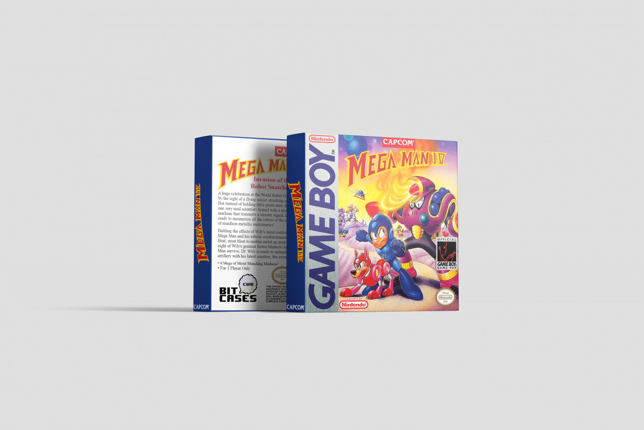 Mega Man 4 - Game Boy Ersatzbox