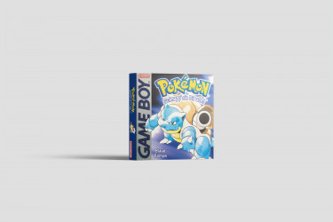 Pokemon Blaue Edition - Game Boy Ersatzbox