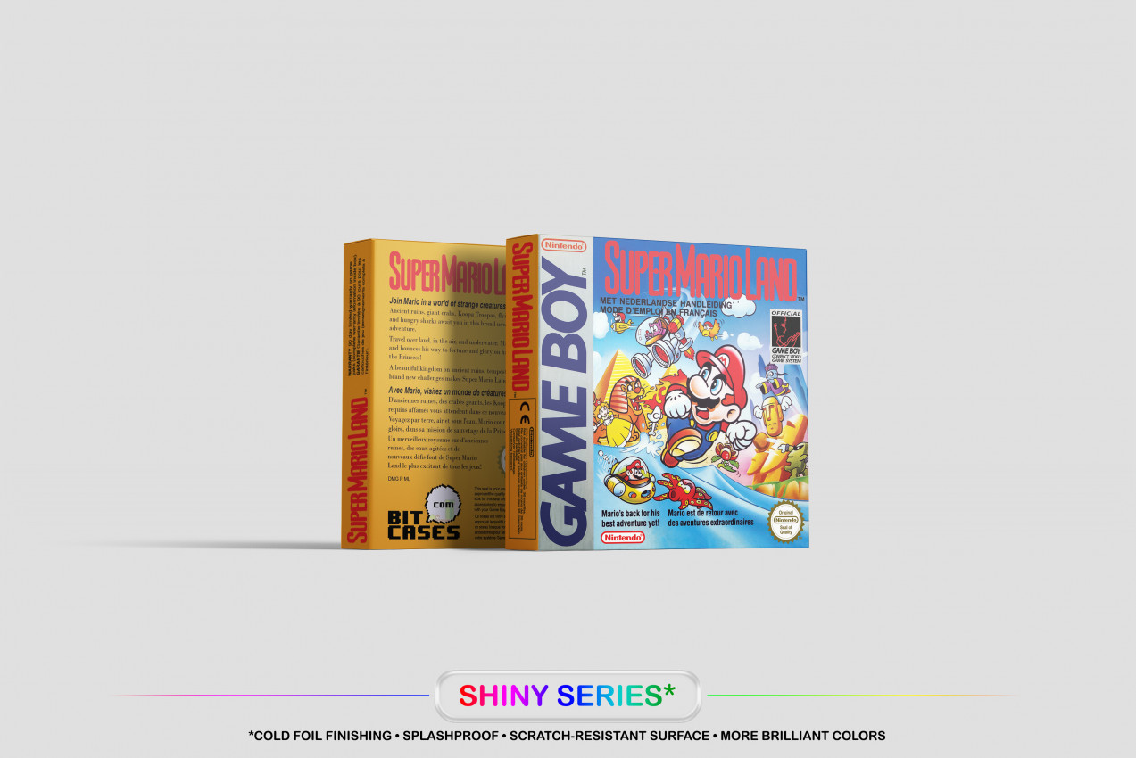 Super Mario Land - Game Boy Replacement Box