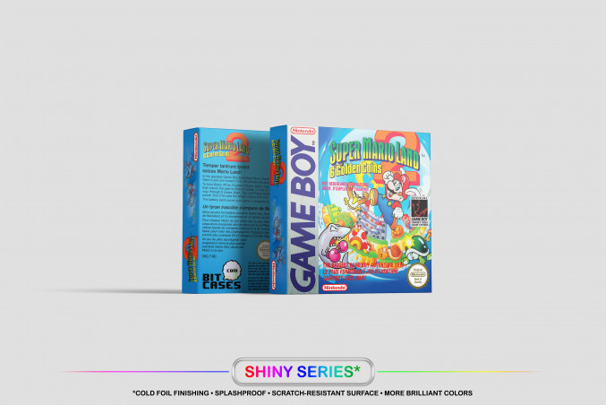 Super Mario Land 2 - Game Boy Replacement Box