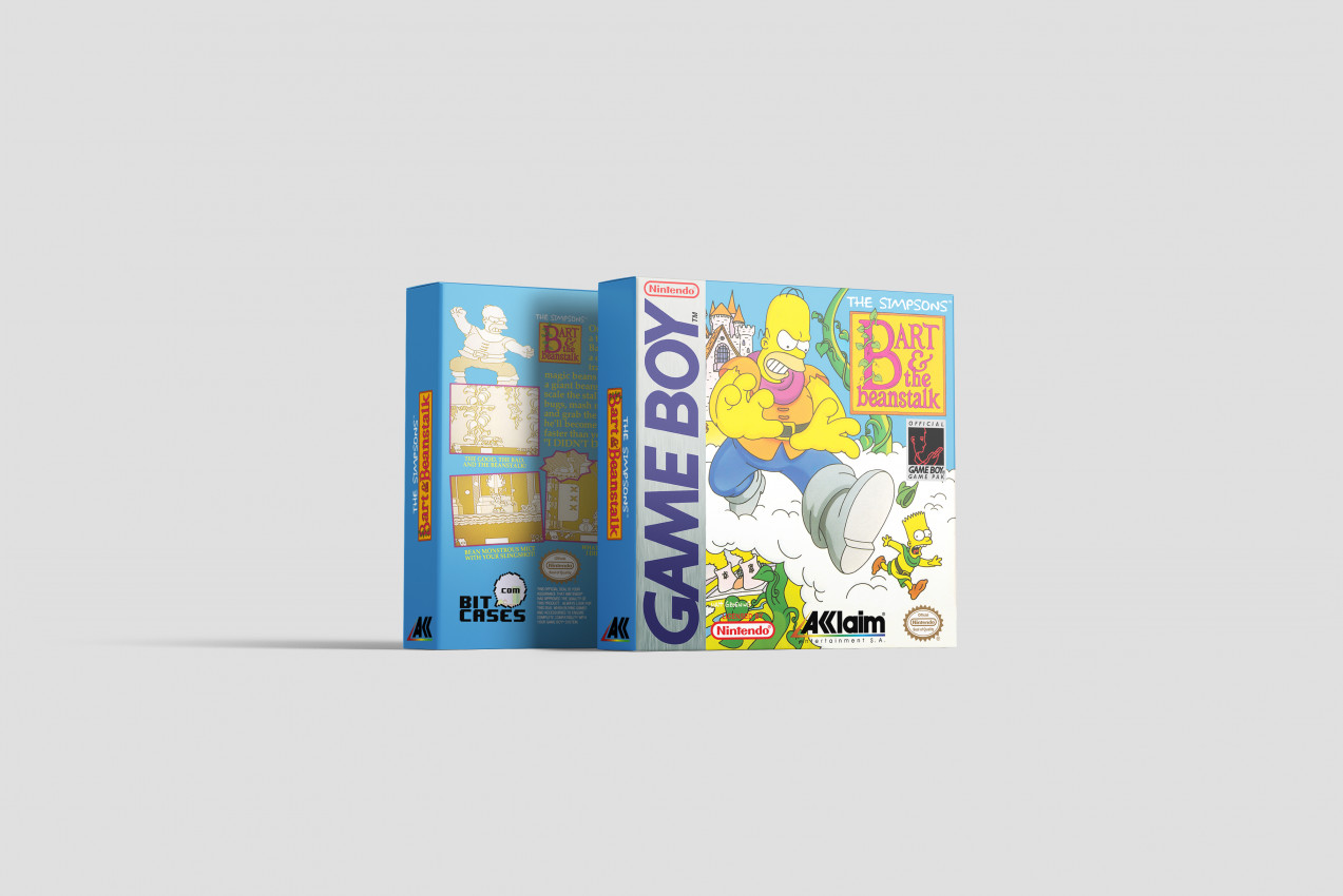 The Simpsons: Bart & the Beanstalk - Game Boy Ersatzbox