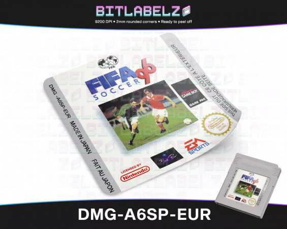 FIFA Soccer '96 - Game Boy Label [DMG-A6SP-EUR]