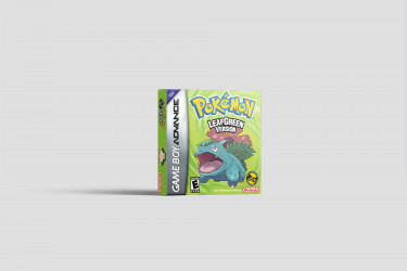 Pokemon LeafGreen Version - Game Boy Advance Replacement Box