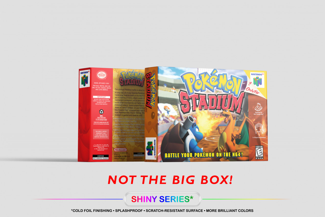 Pokemon Stadium - Nintendo 64 Ersatzbox