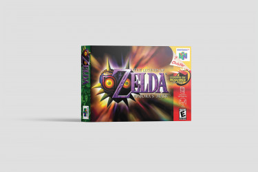 The Legend of Zelda: Majora’s Mask - Nintendo 64 Replacement Box