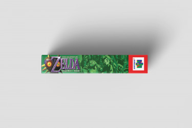 The Legend of Zelda: Majora’s Mask - Nintendo 64 Replacement Box