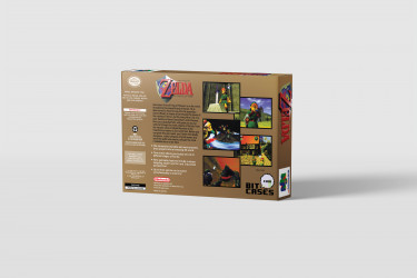 The Legend of Zelda: Ocarina of Time - Nintendo 64 Replacement Box