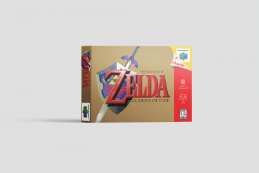 The Legend of Zelda: Ocarina of Time - Nintendo 64 Ersatzbox