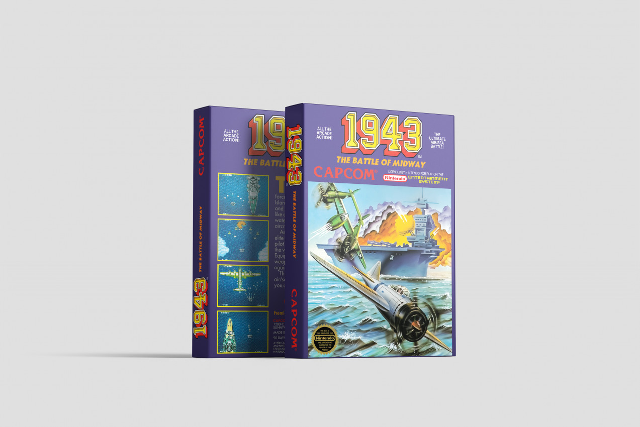 1943: The Battle of Midway - Nintendo NES Ersatzbox