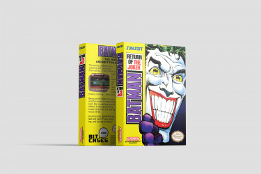 Batman: Return of the Joker - Nintendo NES Replacement Box