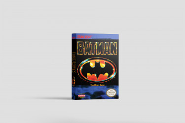 Batman: The Video Game - Nintendo NES Replacement Box