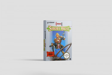 Castlevania II: Simon's Quest - Nintendo NES Replacement Box