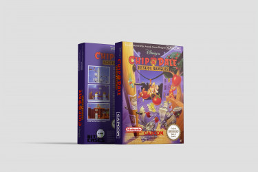 Chip 'n Dale: Rescue Rangers - Nintendo NES Ersatzbox