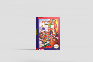 Chip 'n Dale: Rescue Rangers 2 - Nintendo NES Replacement Box