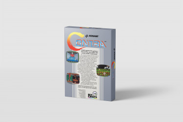 Contra - Nintendo NES Replacement Box