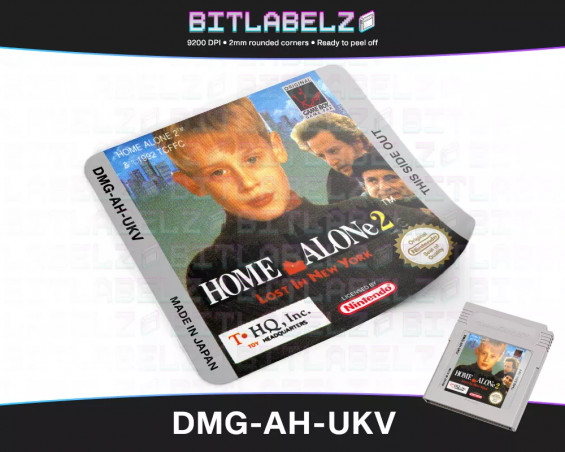 Home Alone 2: Lost in New York - Game Boy Label [DMG-AH-UKV]