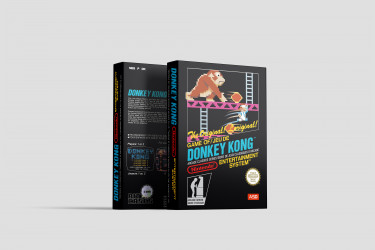 Donkey Kong - Nintendo NES Replacement Box