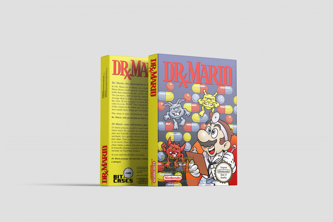 Dr. Mario - Nintendo NES Replacement Box