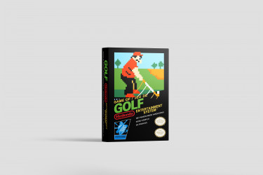 Golf - Nintendo NES Replacement Box