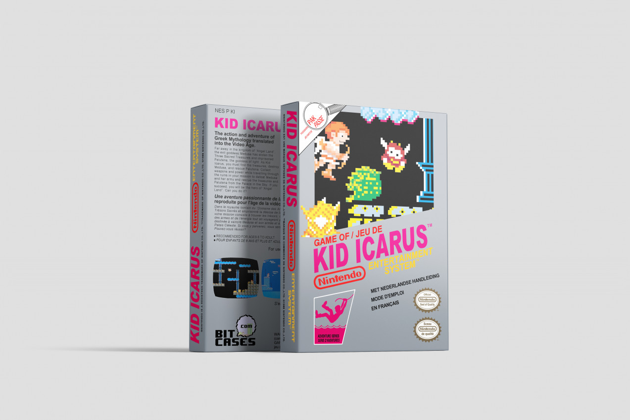Kid Icarus - Nintendo NES Ersatzbox