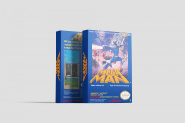 Mega Man - Nintendo NES Ersatzbox