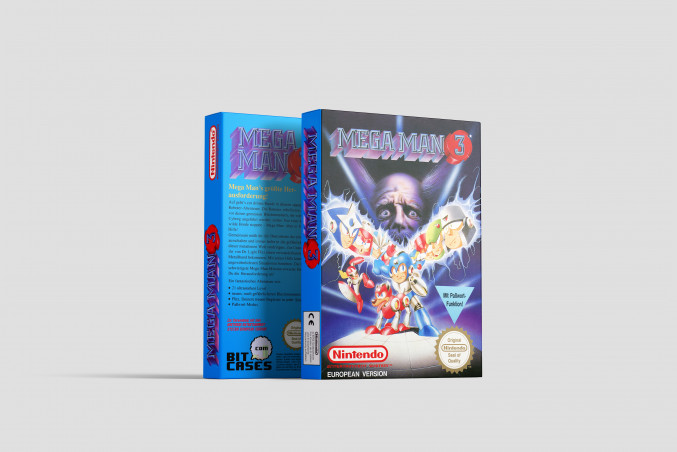 Mega Man 3 - Nintendo NES Replacement Box
