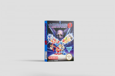 Mega Man 3 - Nintendo NES Replacement Box