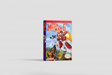 Mega Man 6 - Nintendo NES Replacement Box