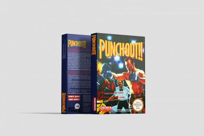 Punch-Out!! - Nintendo NES Replacement Box