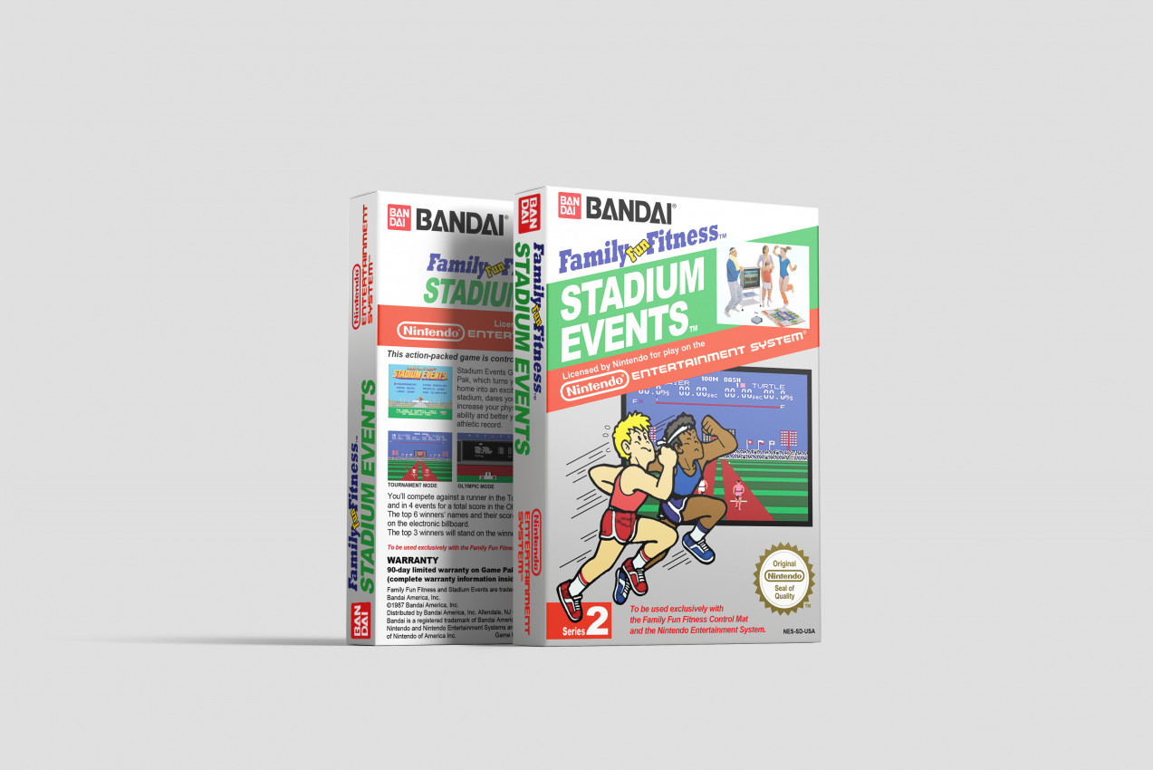 Stadium Events - Nintendo NES Ersatzbox