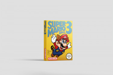 Super Mario Bros. 3 - Nintendo NES Replacement Box