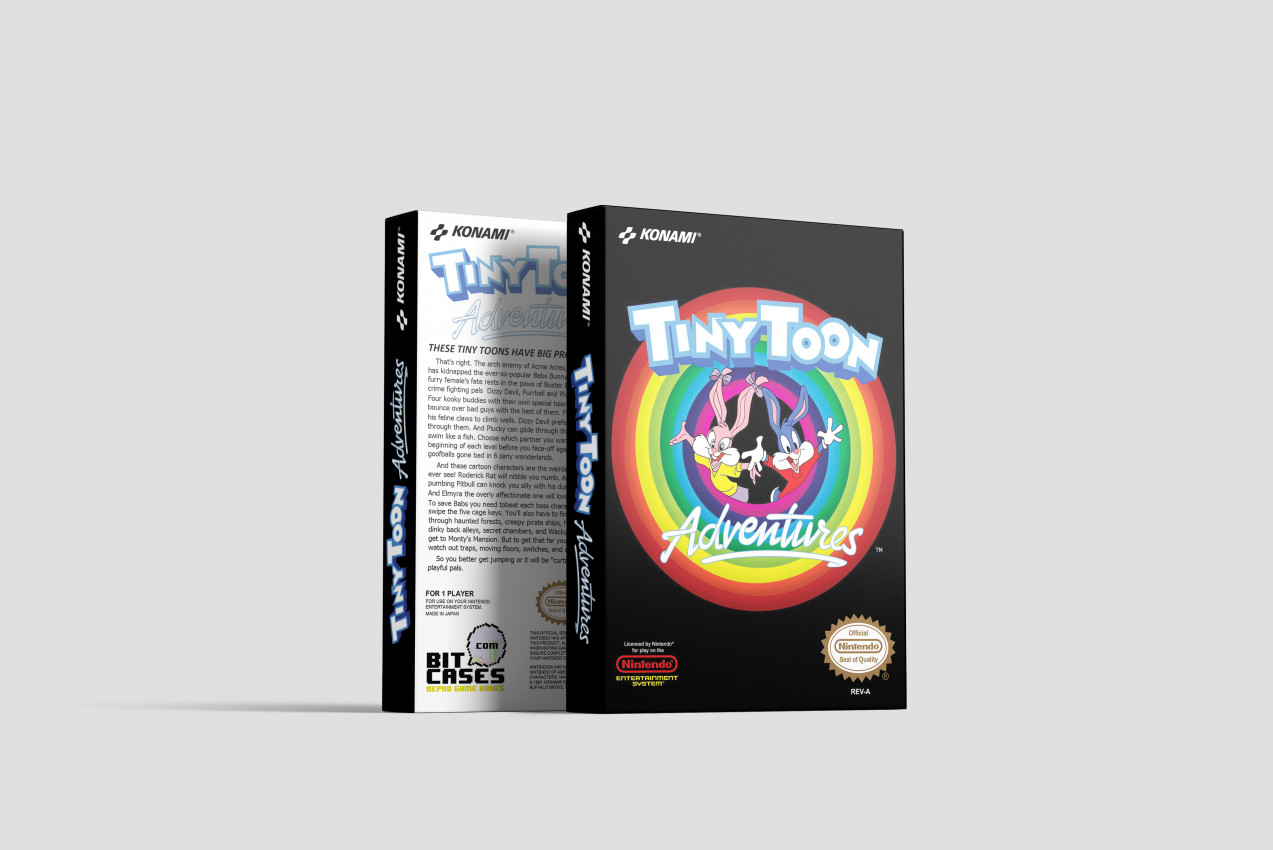 Tiny Toon Adventures - Nintendo NES Replacement Box