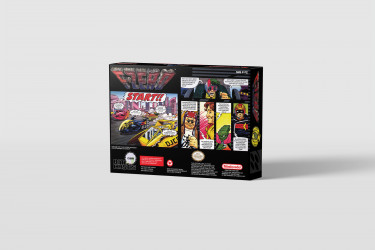 F-Zero - Super Nintendo Replacement Box