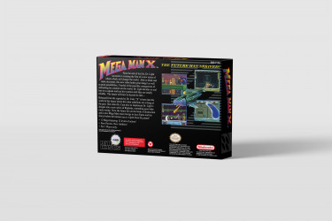 Mega Man X - Super Nintendo Ersatzbox