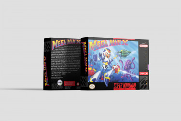 Mega Man X - Super Nintendo Ersatzbox