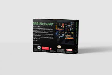 Super Ghouls 'n Ghosts - Super Nintendo Ersatzbox