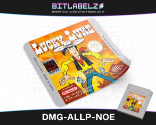 Lucky Luke Game Boy Label [DMG-ALLP-NOE]