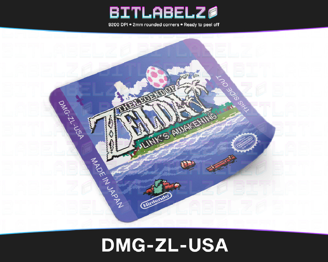 Zelda Link's Awakening custom FAH Game Boy 