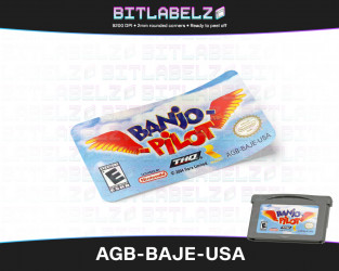 Banjo-Pilot - Game Boy Advance Label [AGB-BAJE-USA]