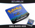 Pokemon Silberne Edition - Pixel-Art Game Boy Color Label [DMG-AAXD-NOE]