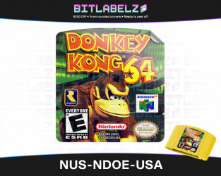 Donkey Kong 64 - Nintendo 64 Label [NUS-NDOE-USA]